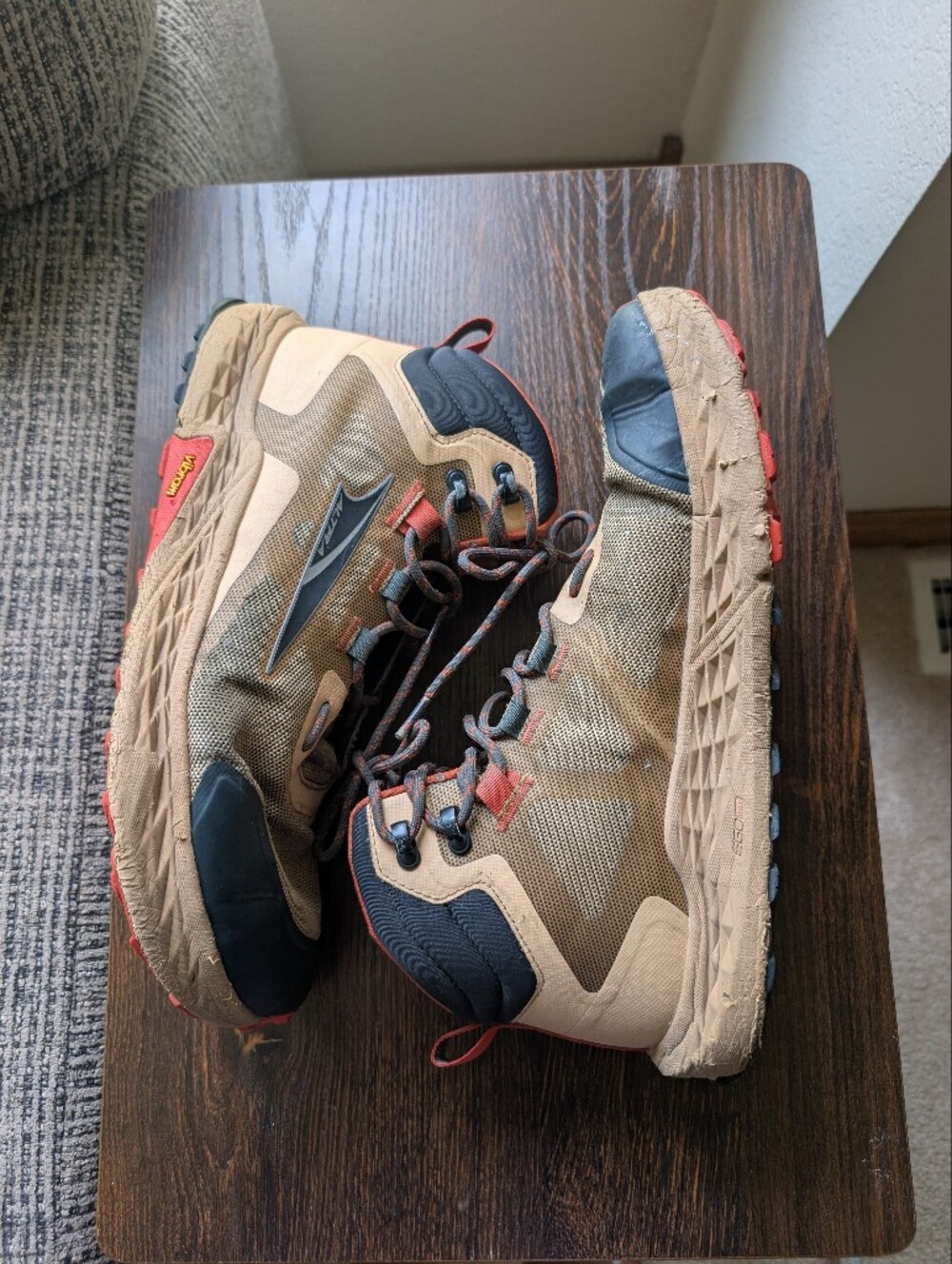 Altra Timp Tmp Hkr Tan Brown Orange Mid High Hiking Outdoor Shoes Boots View 5